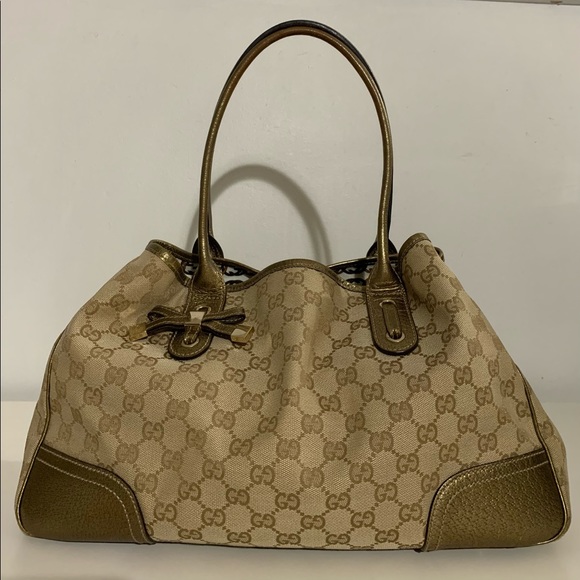 ❌ SOLD in FB❌ Gucci Princy Tote GG Canvas - Picture 4 of 17
